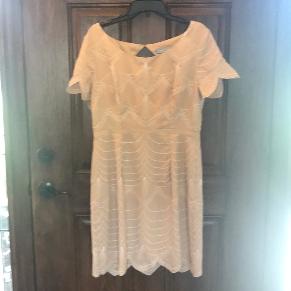 Cream colored Antonia Melani cocktail dress
